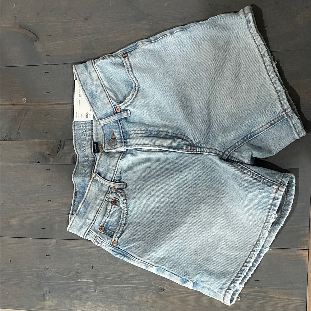 American Eagle Outfitters Light Blue Jean Shorts